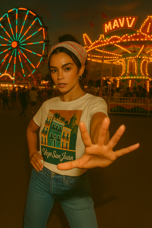 Viejo San Juan T-Shirt: A Fashionable Homage to Puerto Rican Heritage