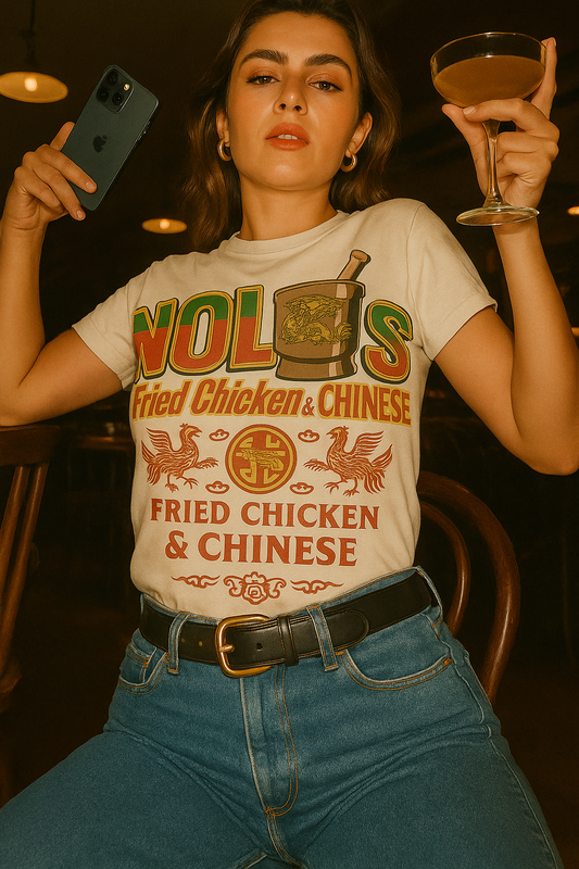 NOLO'S T-Shirt: A Fusion of Cultures and Fashion Statement
