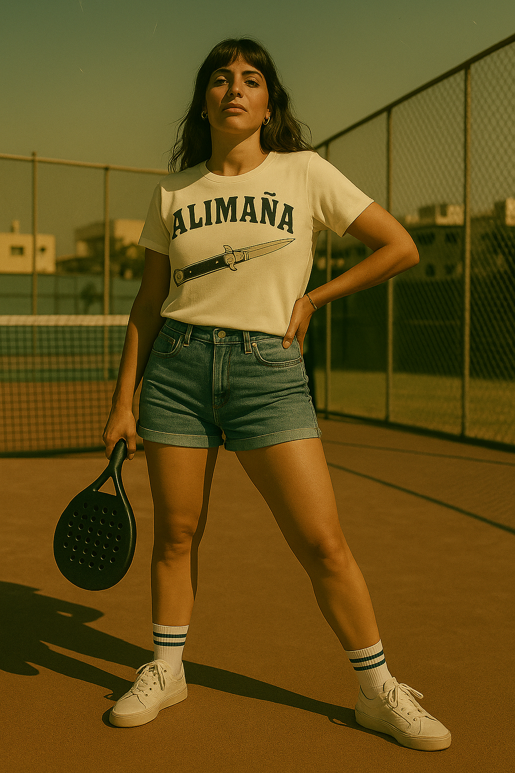 ALIMAÑA T-Shirt with Switchblade Graphic - design-applied-model-4-variant-2-2025-04-27T19-22-01-188Z.png