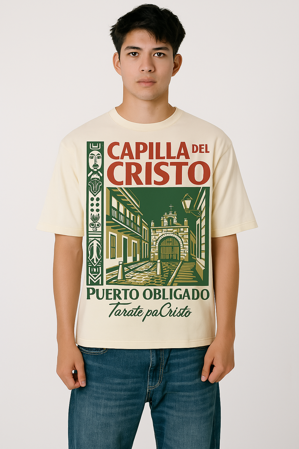 Celebrate Puerto Rican Heritage with the CAPILLA DEL CRISTO T-shirt