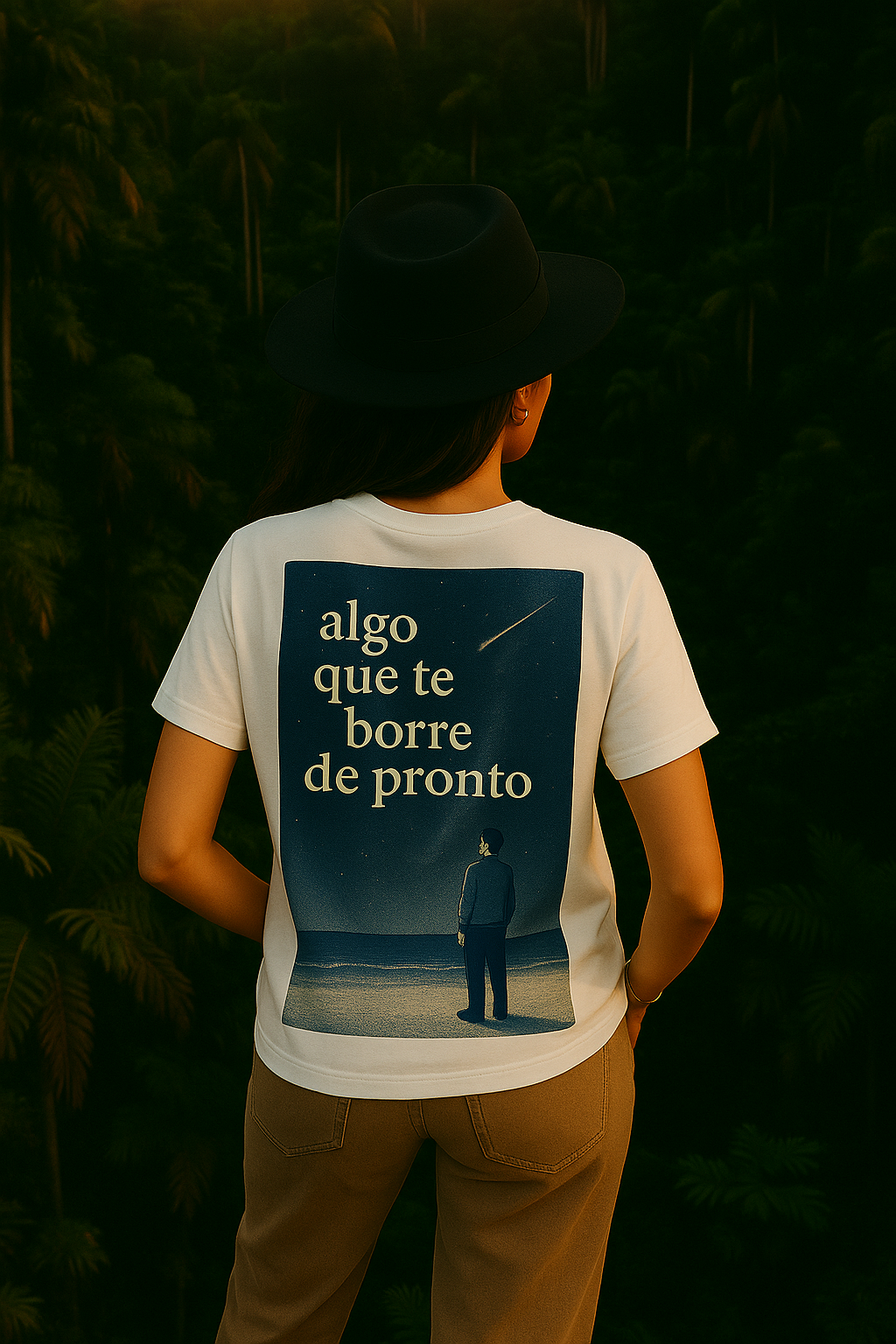 Exploring Existential Style: The Impact of 'algo que te borre de pronto' Tee