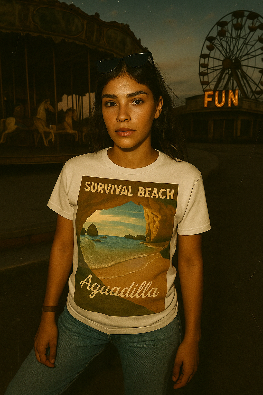 Discover the Impact of SURVIVAL BEACH Aguadilla T-Shirt