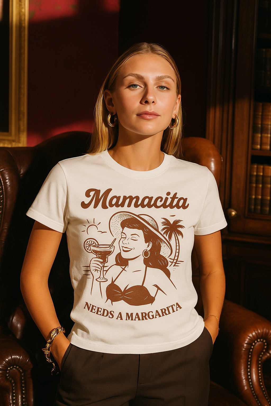 Unpacking the 'Mamacita Needs A Margarita' Tee's Bold Message