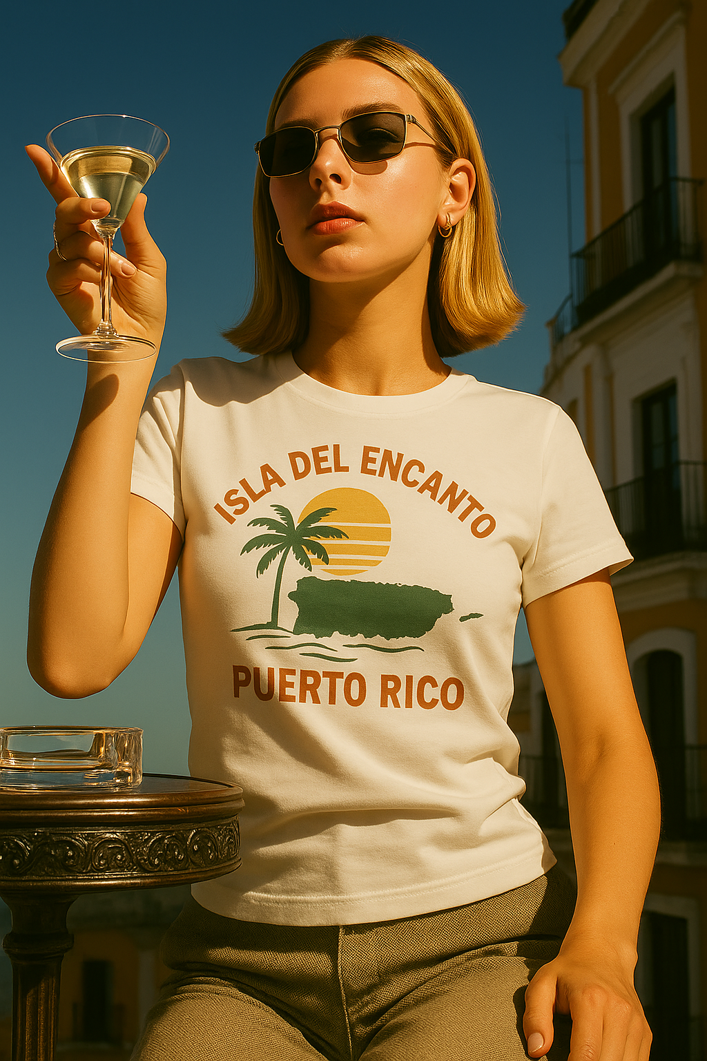 Isla Del Encanto T-Shirt: A Fashionable Homage to Puerto Rico