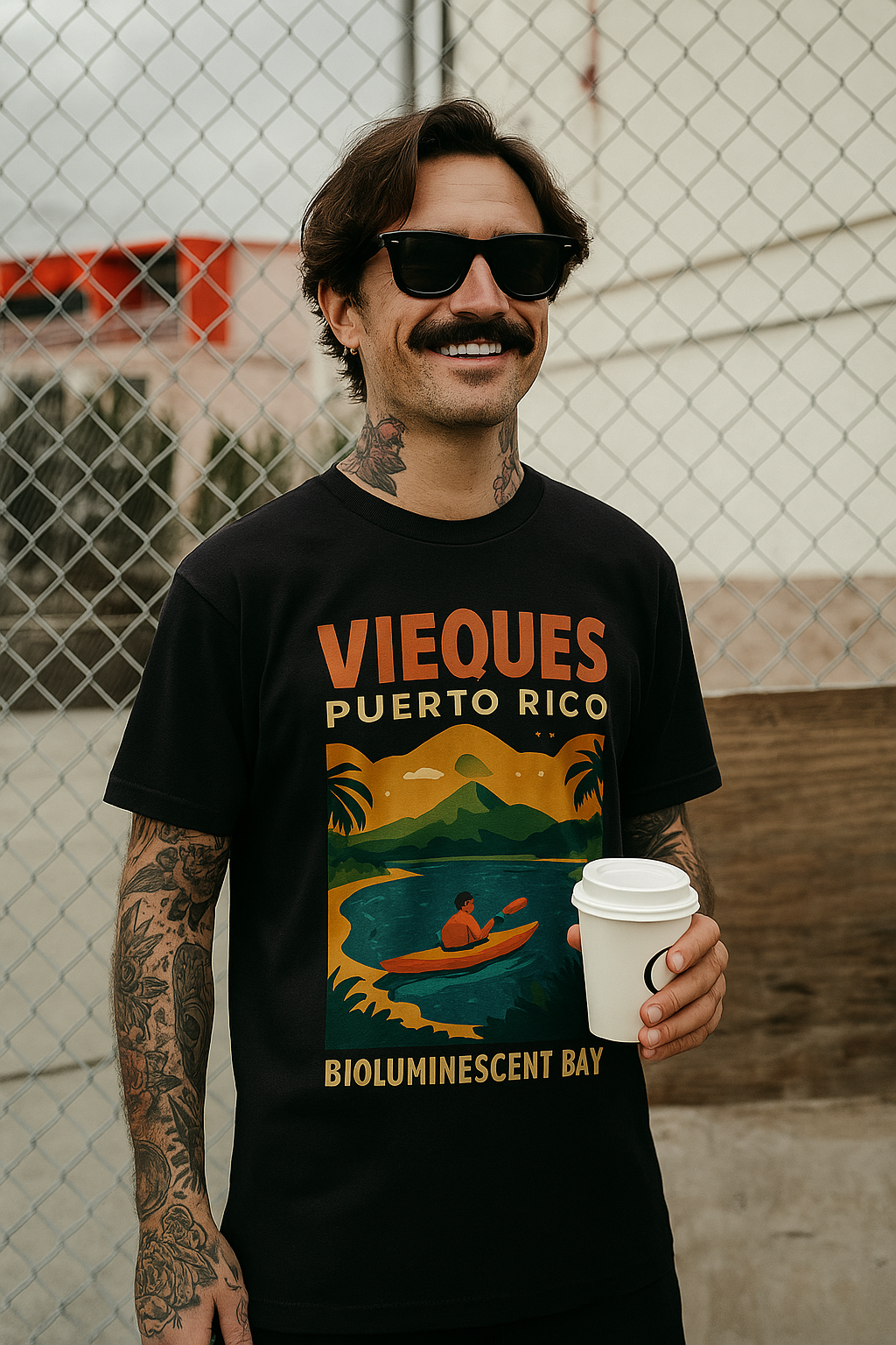 Illuminate Change: Vieques Bioluminescent Bay T-Shirt