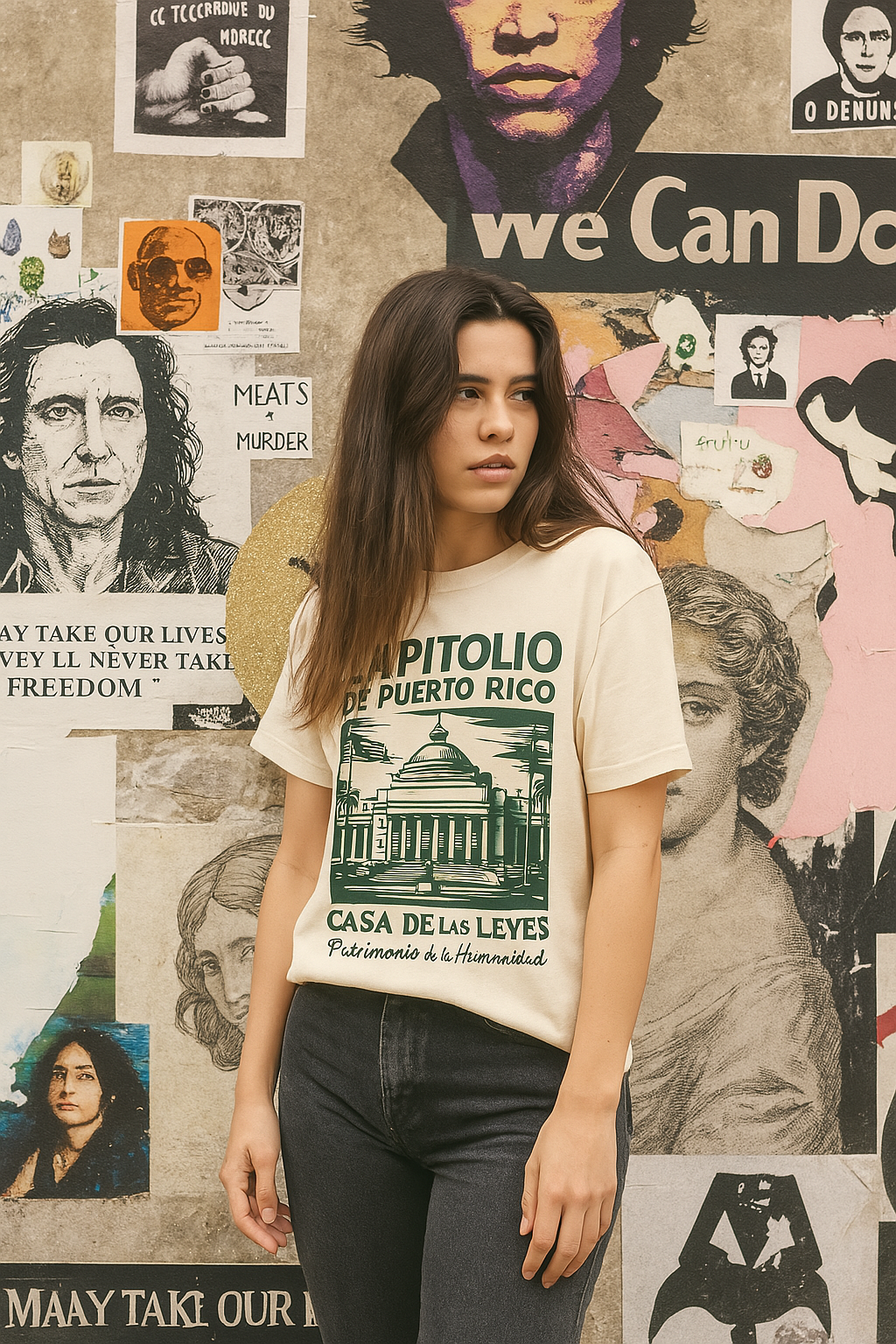 Embrace Puerto Rican Pride with Activist Fashion: CAPITOLIO DE PUERTO RICO Tee