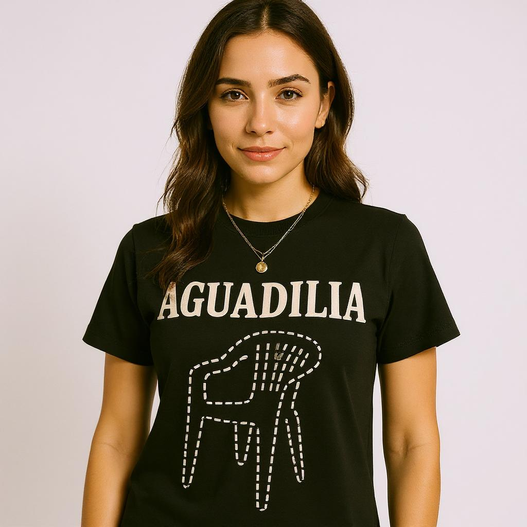 AGUADILLA Chair T-Shirt - El que se va pa' Aguadila pierde su silla - Paragon
