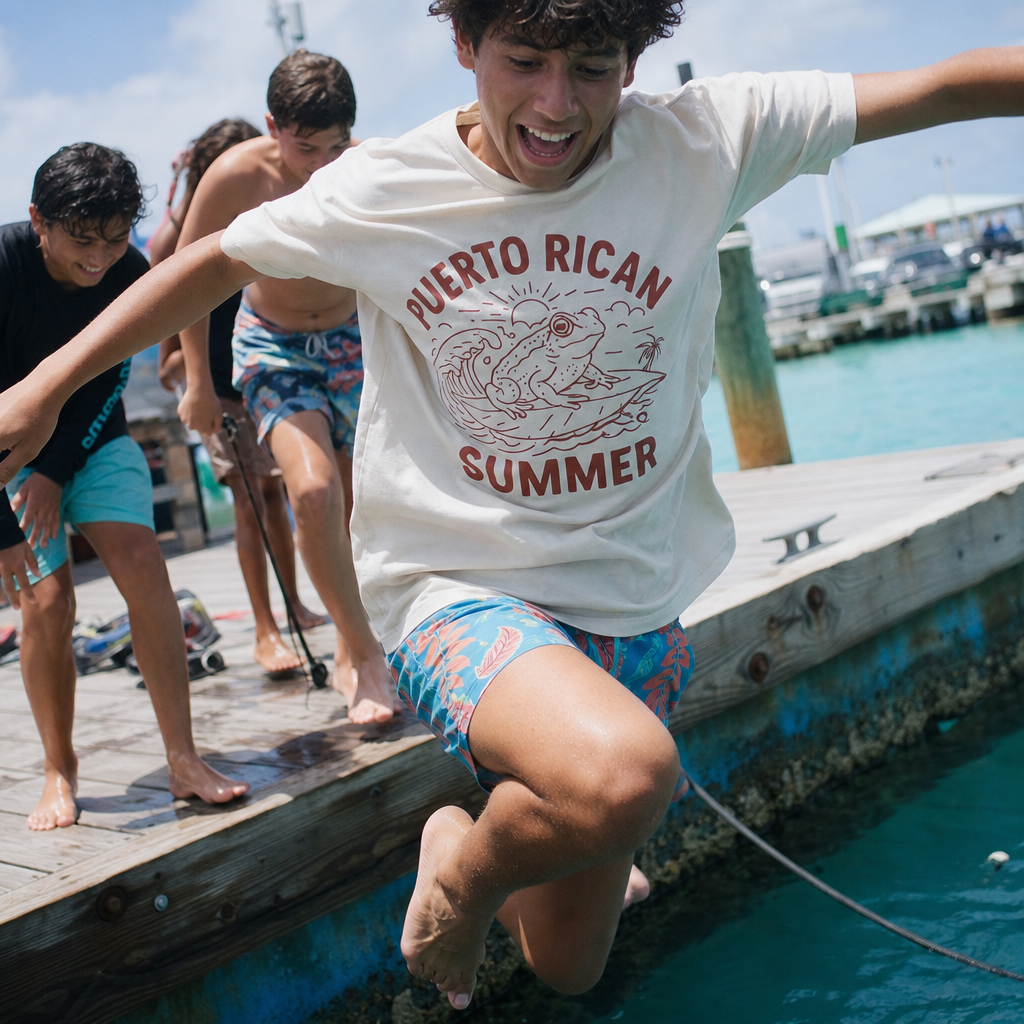 Happy Island Club, candid realism photo