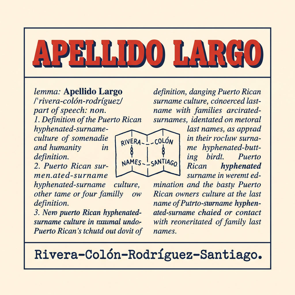 APELLIDO LARGO — design
