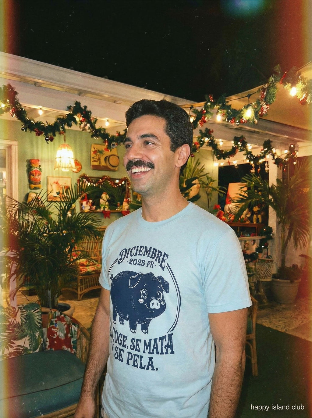 Pig Themed Festive T-Shirt - mockup_YzExZWJhZTYtYjU1Yy00NzI2LWJlOGMtNWUxY2QwMzg5Yzk4_sami_three-quarter_20251123_140236_upscaled.jpg