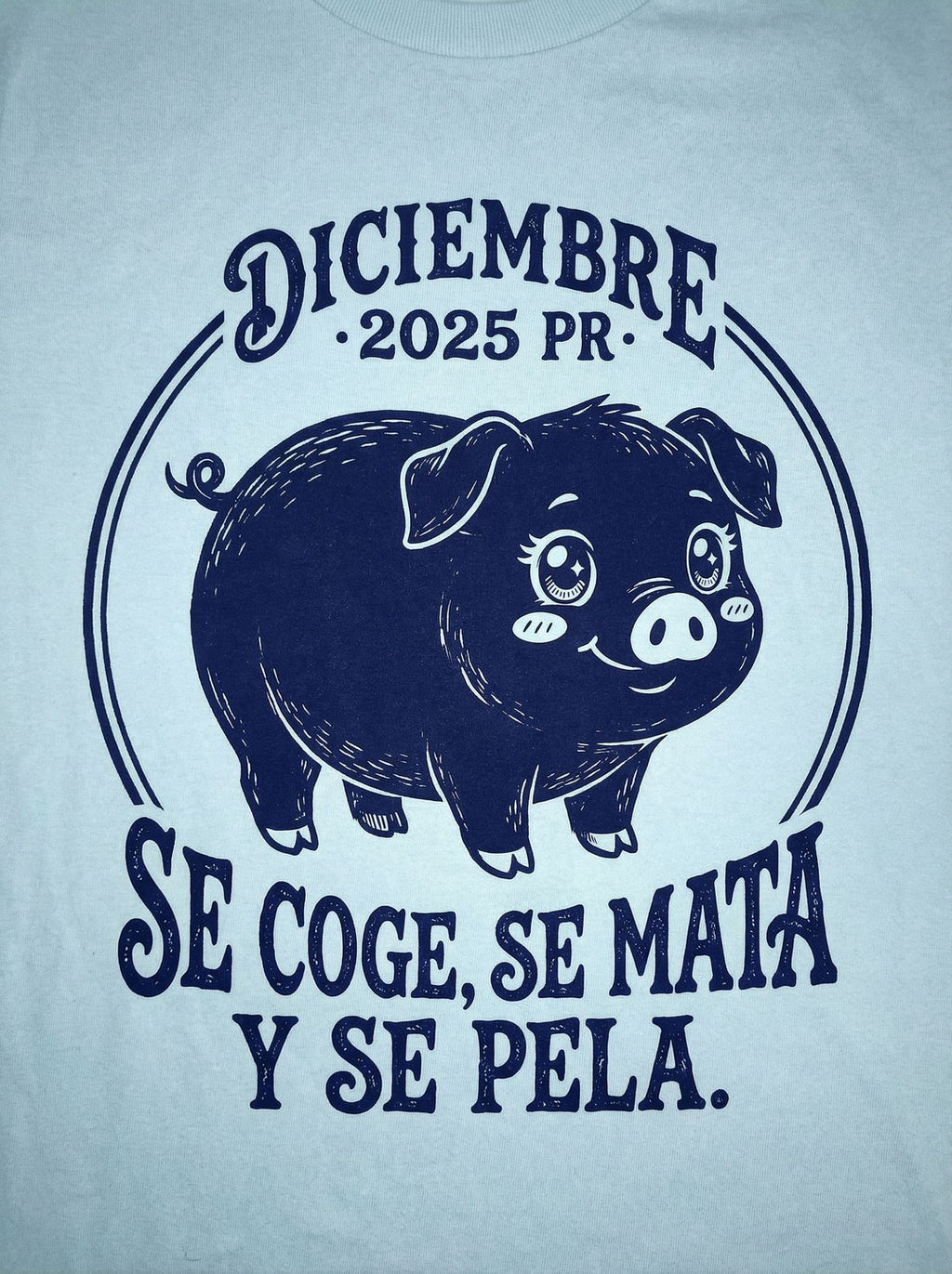 Pig Themed Festive T-Shirt - 50jd606wy1rme0ctp4b83dzwgm.jpeg