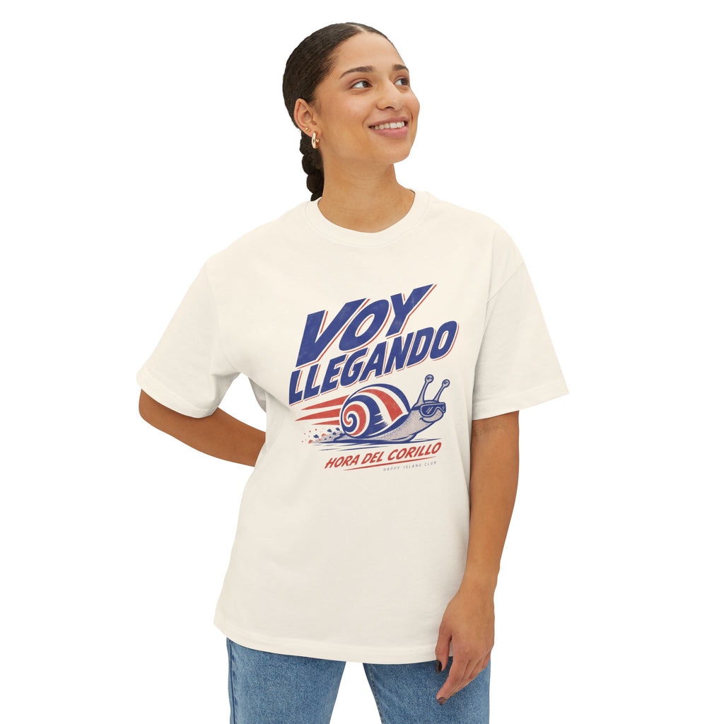 Voy llegando — Boxy Tee