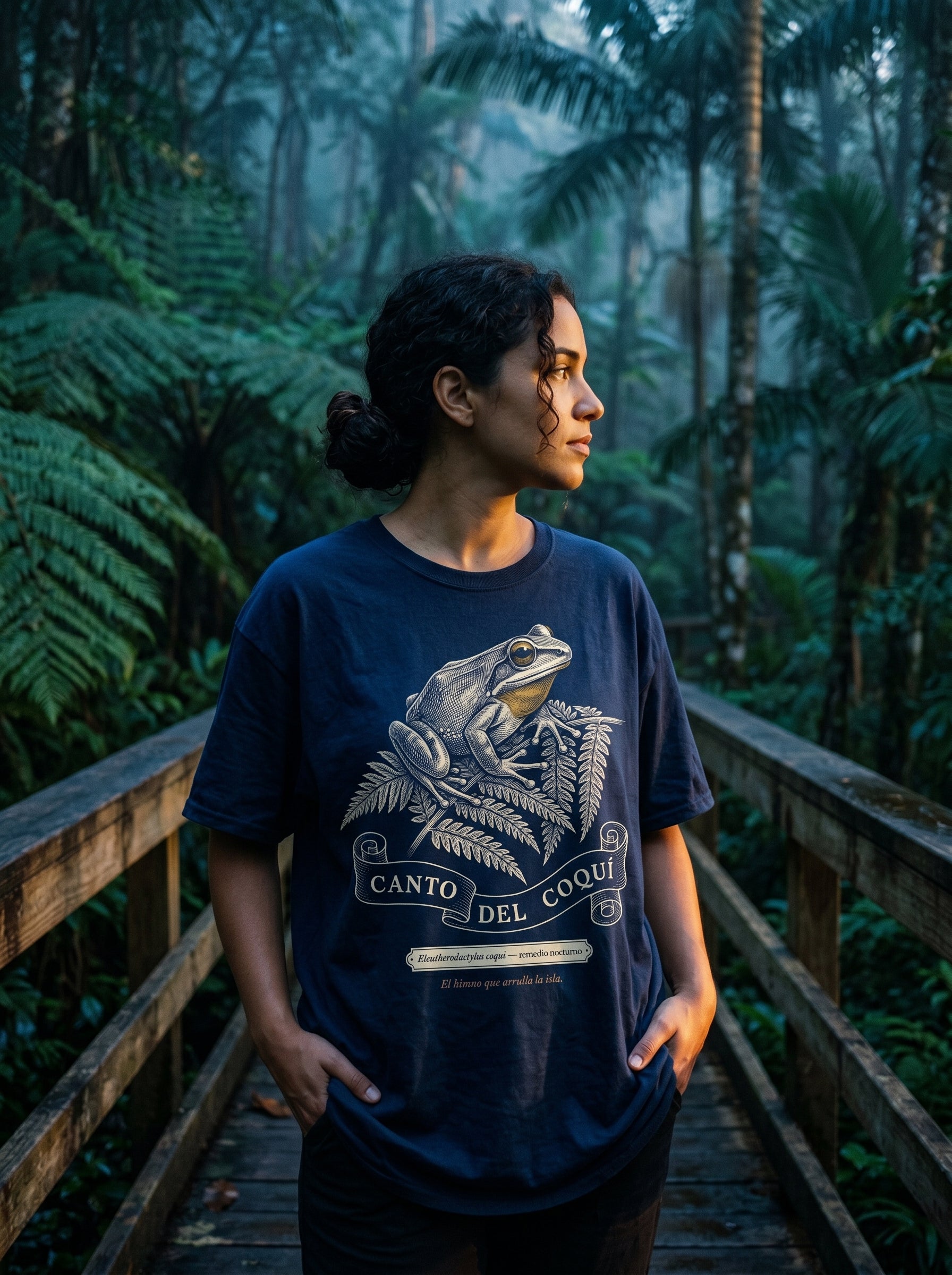 CANTO DEL COQUÍ — on model