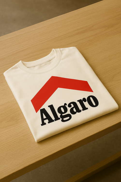 Algaro Tee with Red Chevron