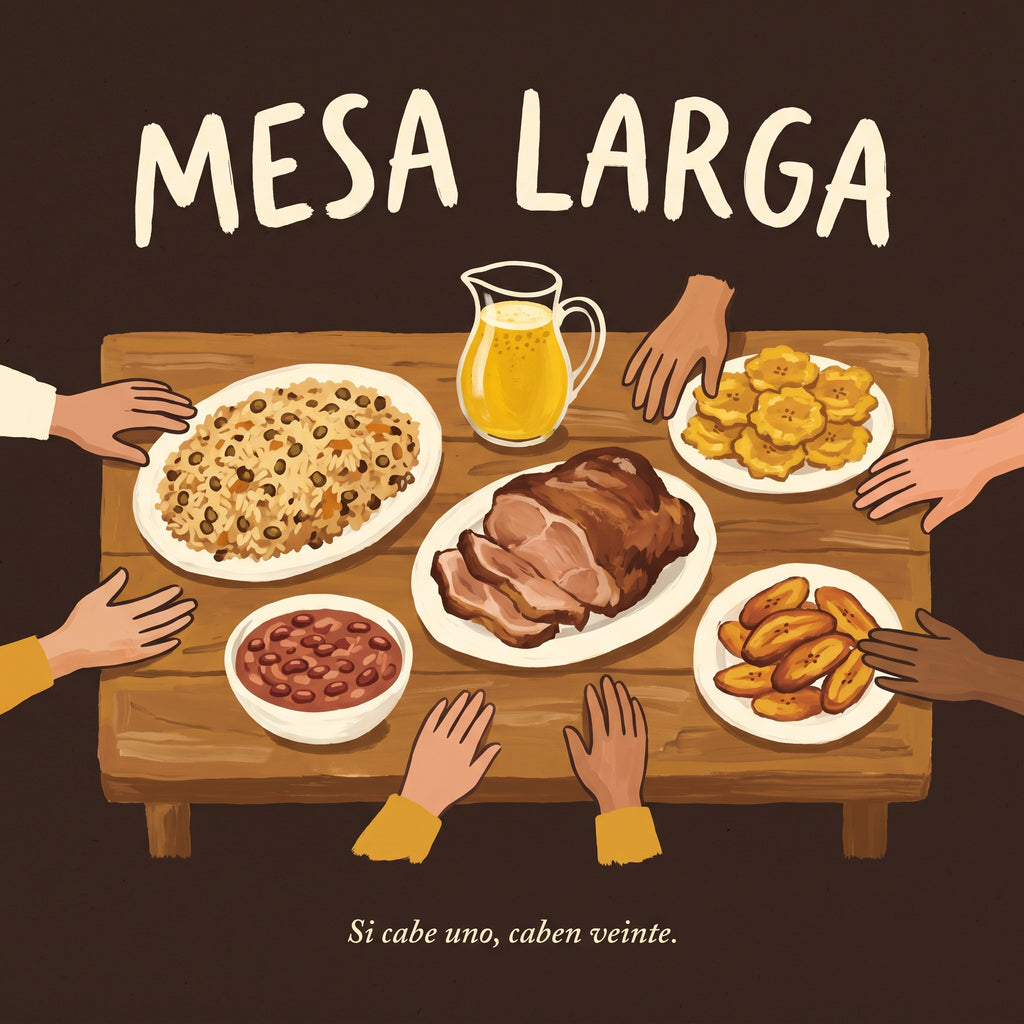 MESA LARGA — design