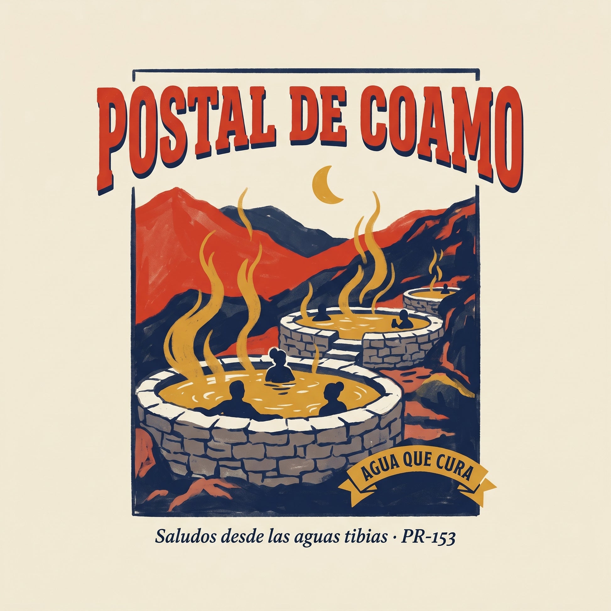 POSTAL DE COAMO — graphic