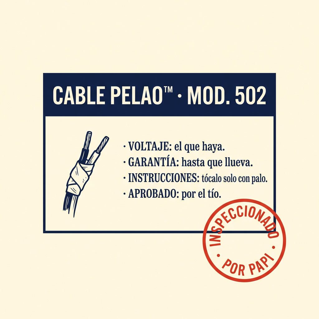 CABLE PELAO — graphic