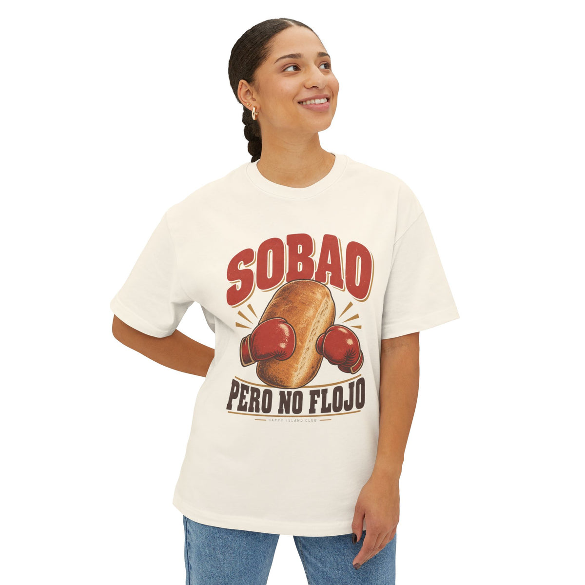 Sobao, pero no flojo — Boxy Tee