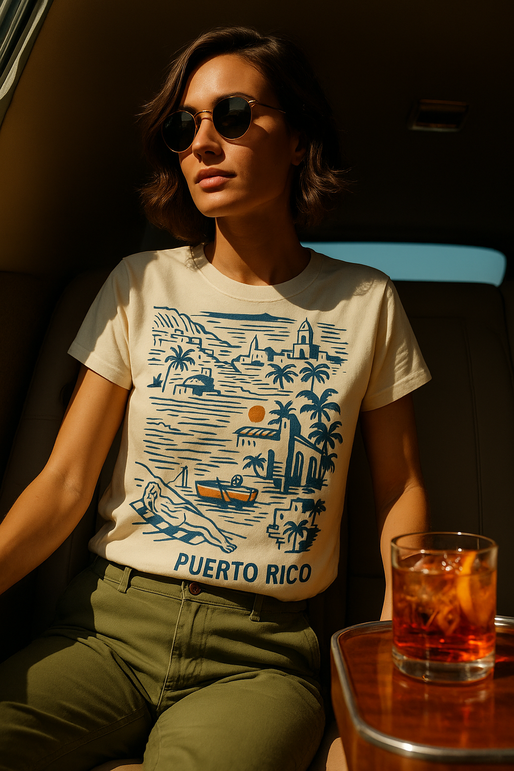 Puerto Rico Scenic Design T-Shirt - puerto-rico-on-model-2-variant-2-2025-05-26T23-44-12-892Z.png