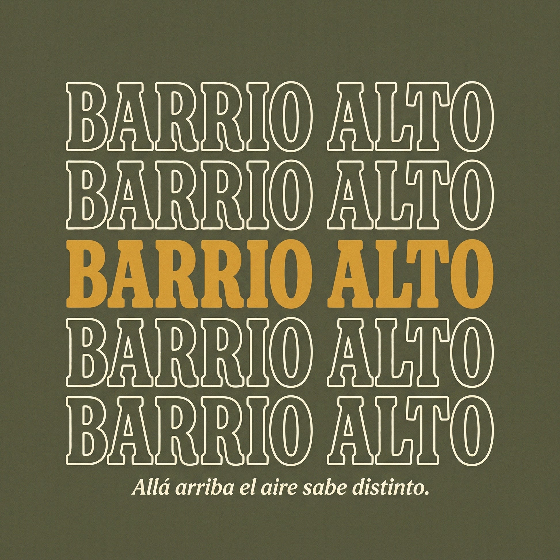 BARRIO ALTO — design