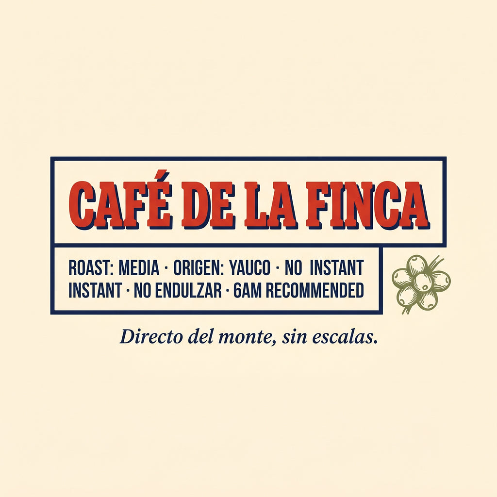 CAFÉ DE LA FINCA