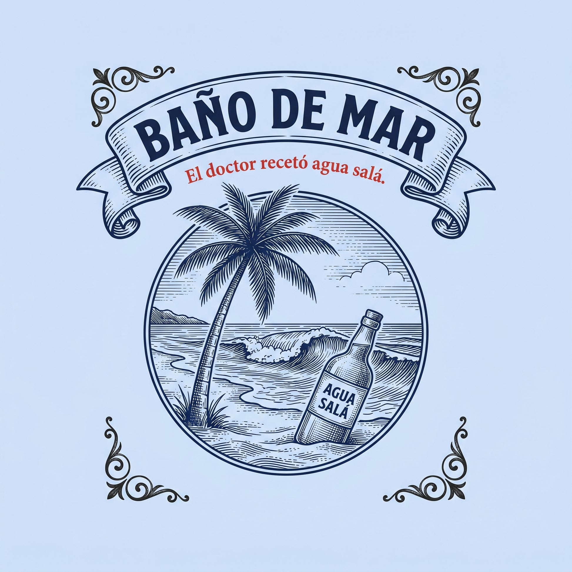 BAÑO DE MAR — design