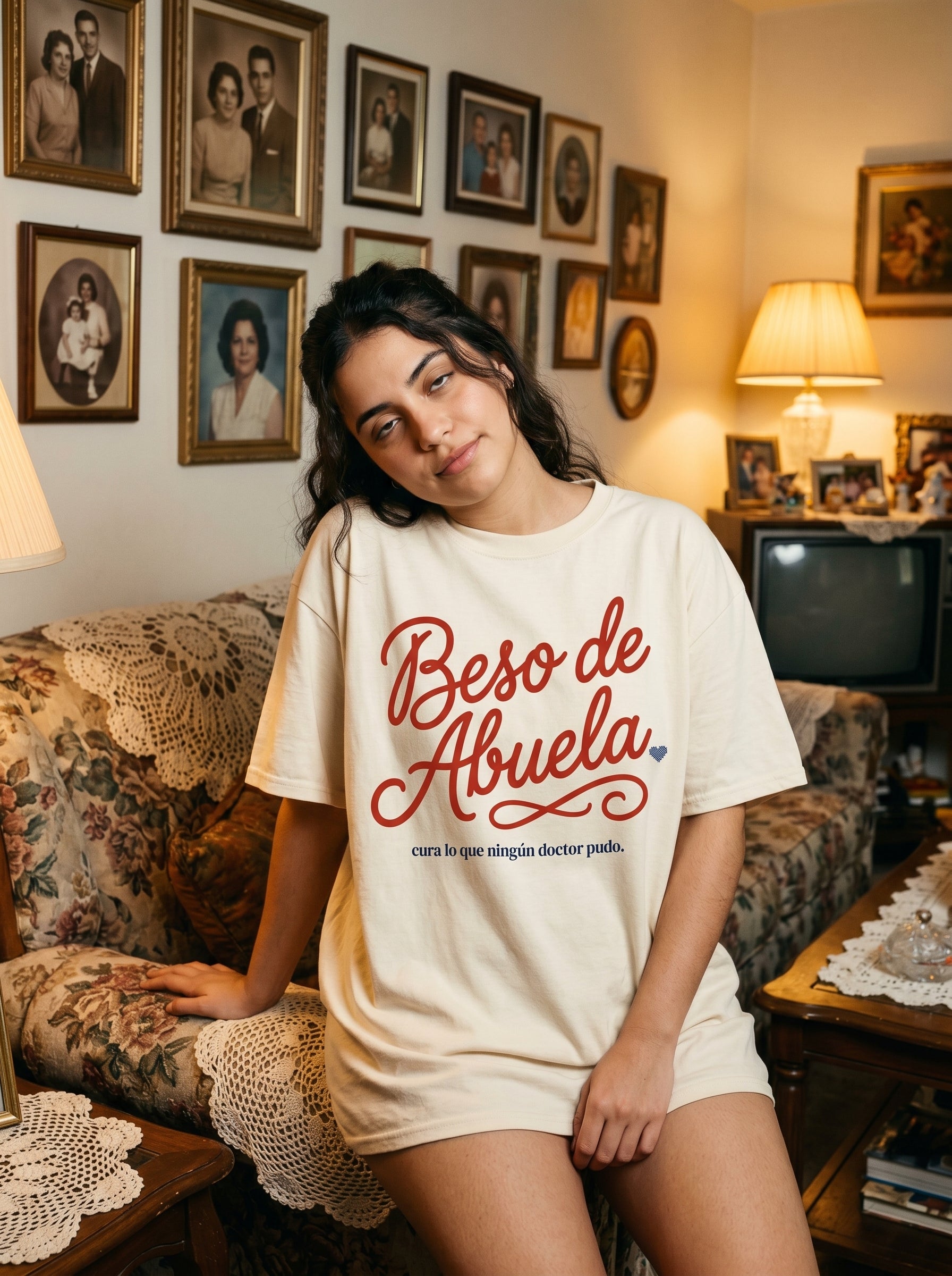 BESO DE ABUELA — on model