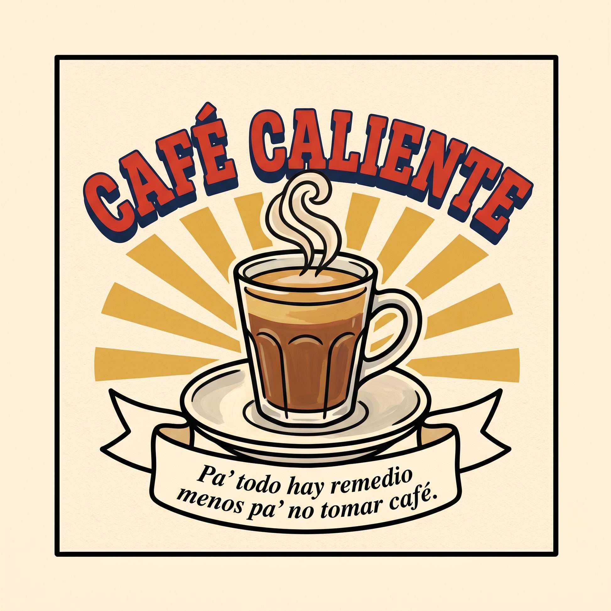 CAFÉ CALIENTE — design
