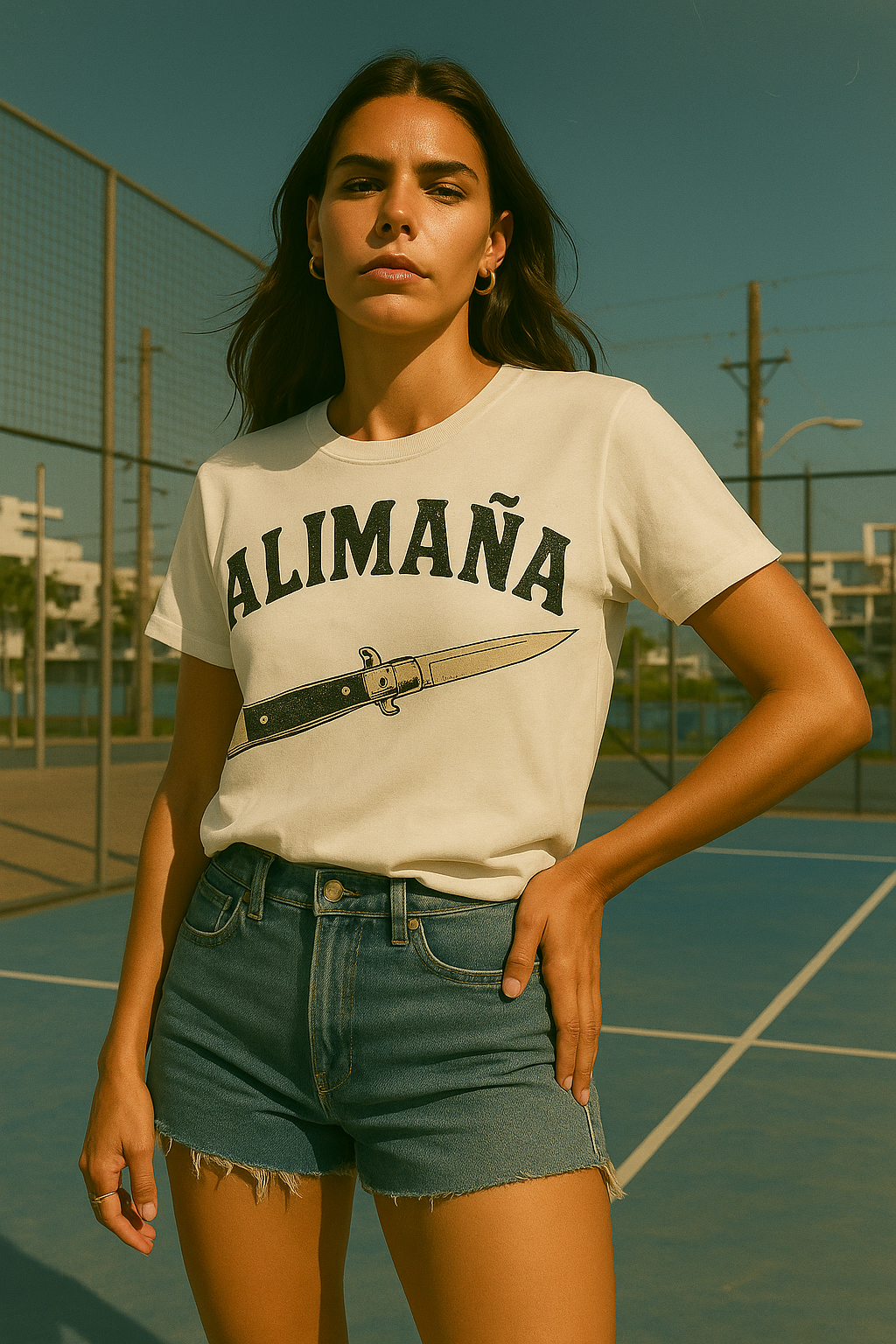 ALIMAÑA T-Shirt with Switchblade Graphic - design-applied-model-6-variant-1-2025-04-27T19-23-51-510Z.png