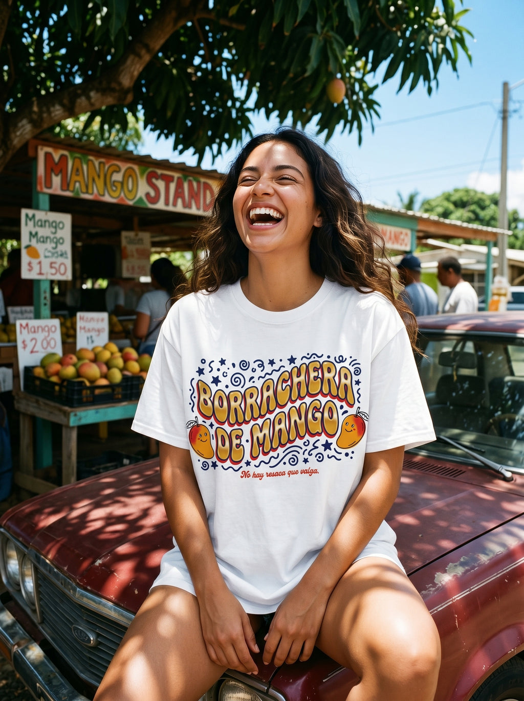 BORRACHERA DE MANGO — on model