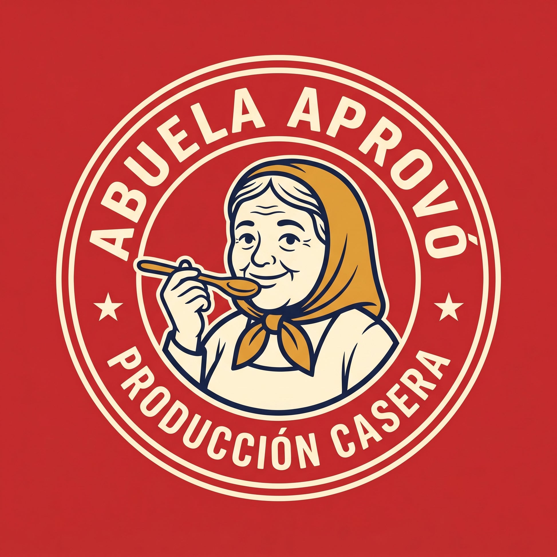 ABUELA APROVÓ — design graphic