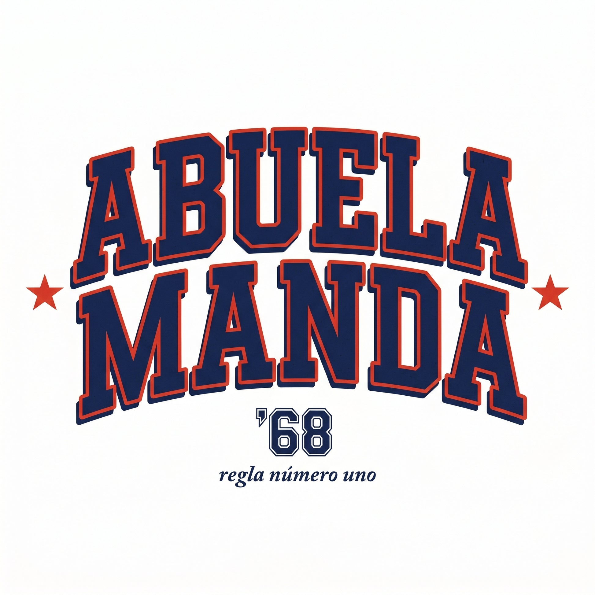 ABUELA MANDA — design