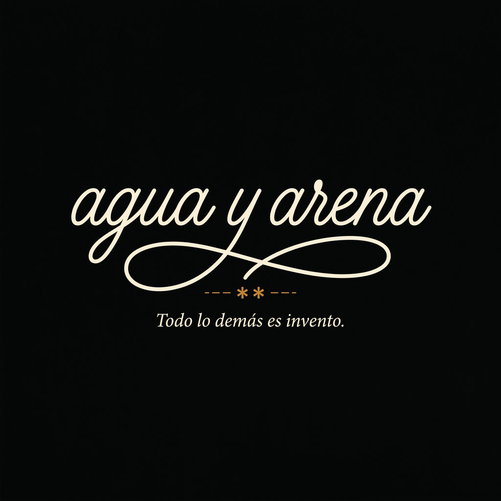 agua y arena — design