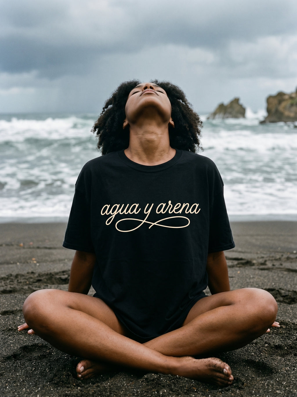 agua y arena — model