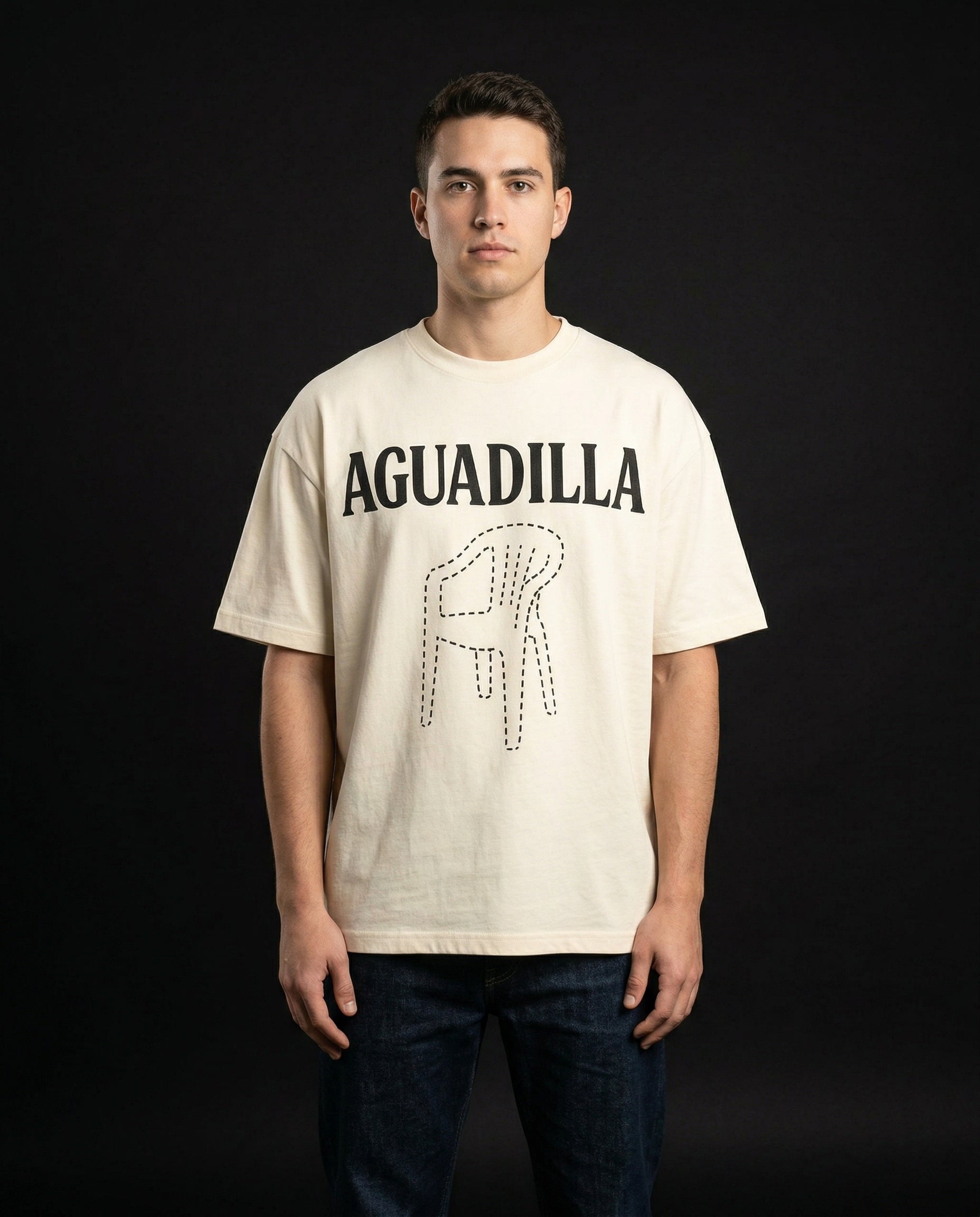 AGUADILLA Chair T-Shirt - El que se va pa' Aguadila pierde su silla — aguadilla-chair-t-shirt-el-que-studio-01-full