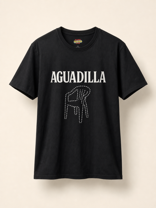 AGUADILLA Chair T-Shirt - El que se va pa' Aguadila pierde su silla product photo