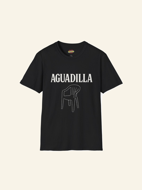 AGUADILLA Chair T-Shirt - El que se va pa' Aguadila pierde su silla product photo