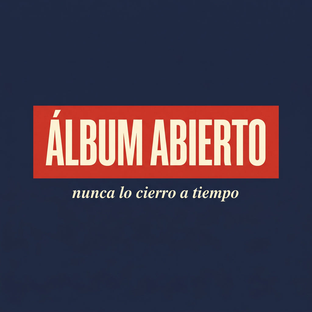 ÁLBUM ABIERTO — design