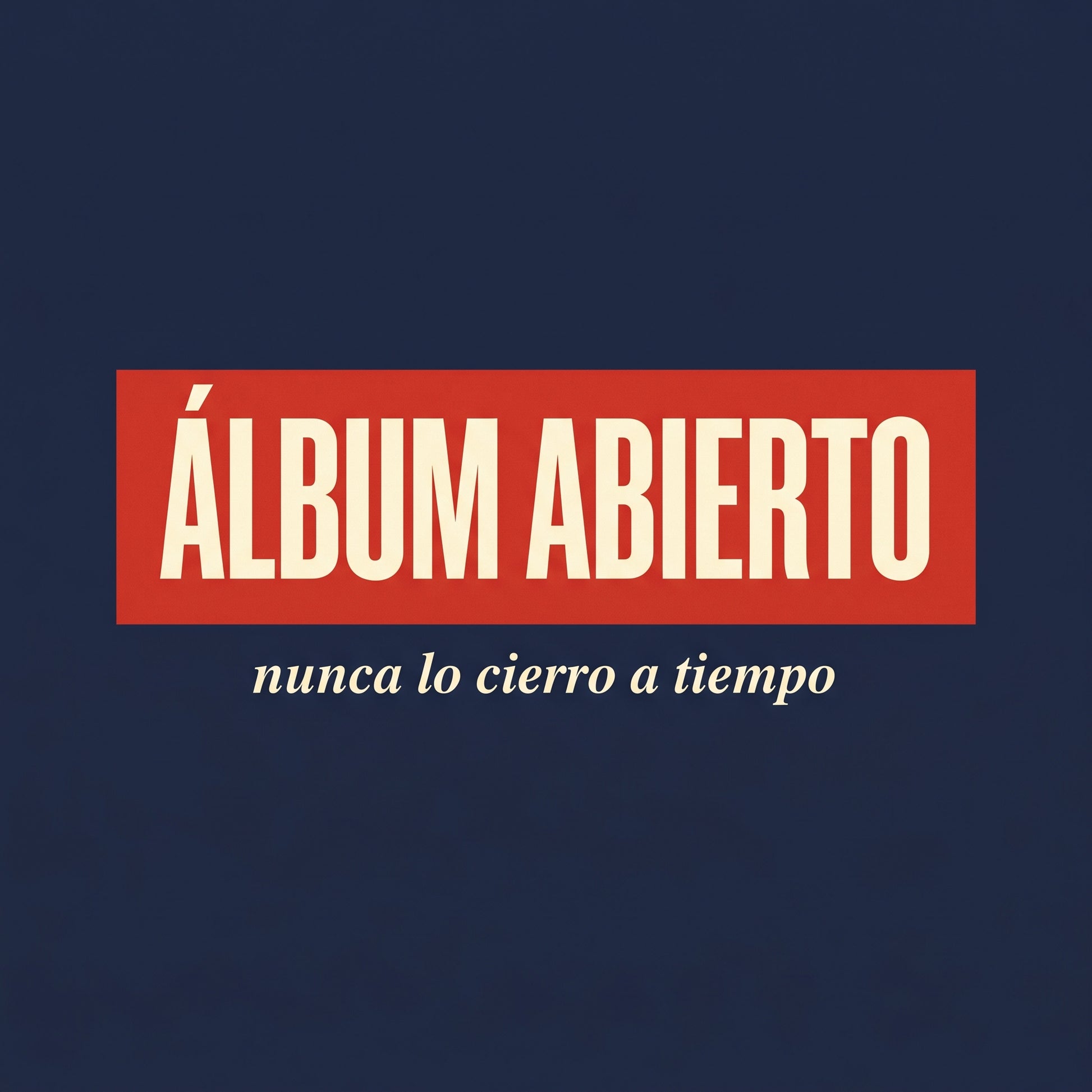 ÁLBUM ABIERTO — design