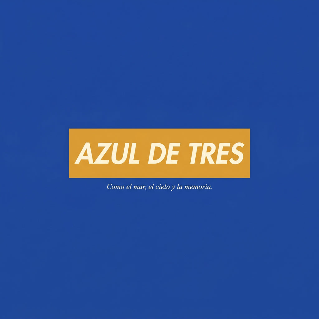 AZUL DE TRES