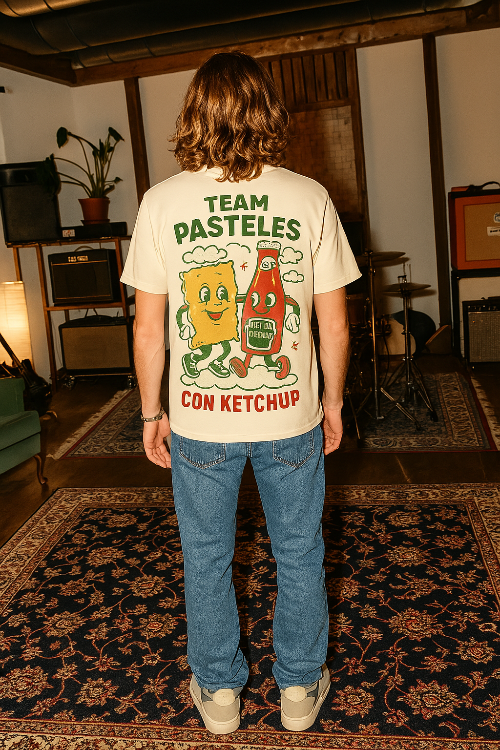 Team Pasteles Con Ketchup - 20250405_0854_Pasteles Shirt Design_remix_01jr3088cbfyw8aapxcr21y050.png