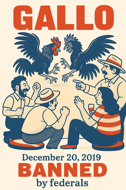 GALLO - December 20, 2019 BANNED by federals - 20250405_0921_Rooster Fight Banned_remix_01jr31tgbjfhavysrgc4n524vg (1).png