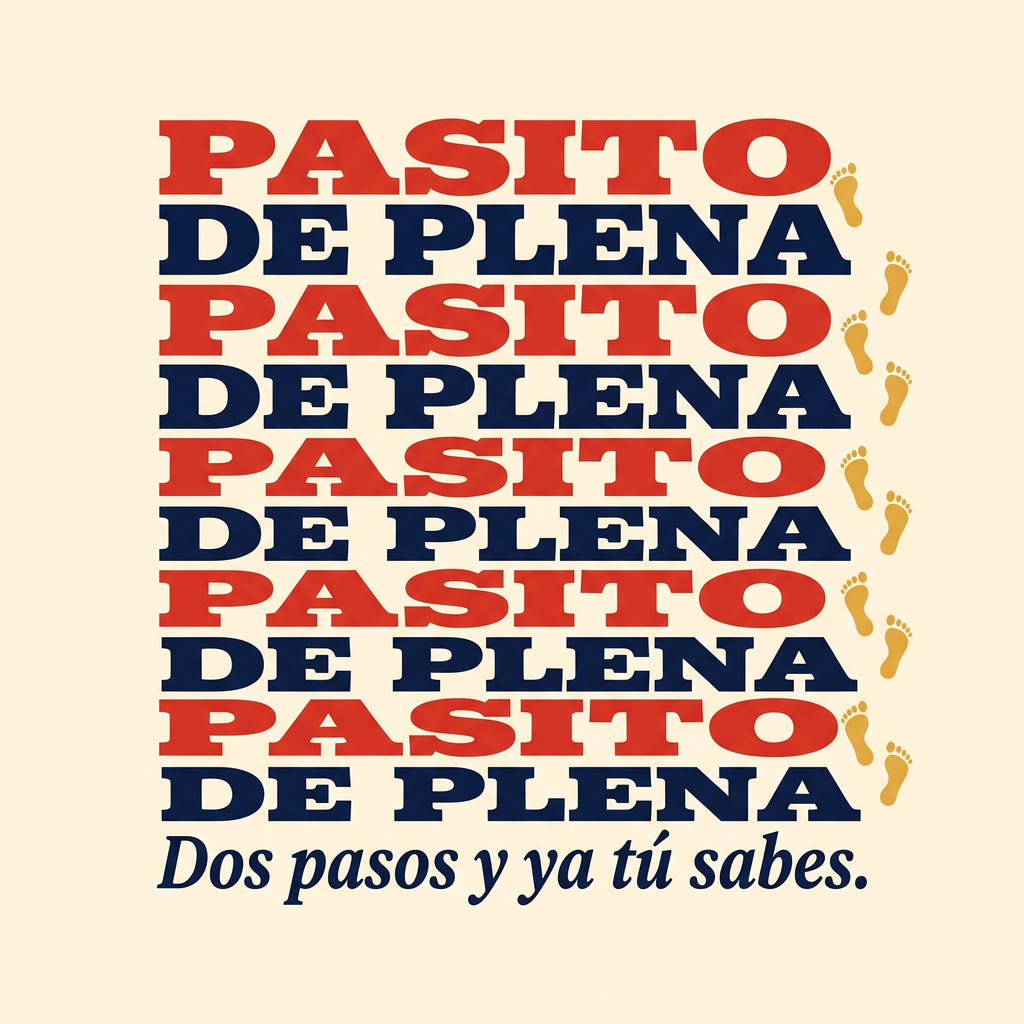 PASITO DE PLENA — design