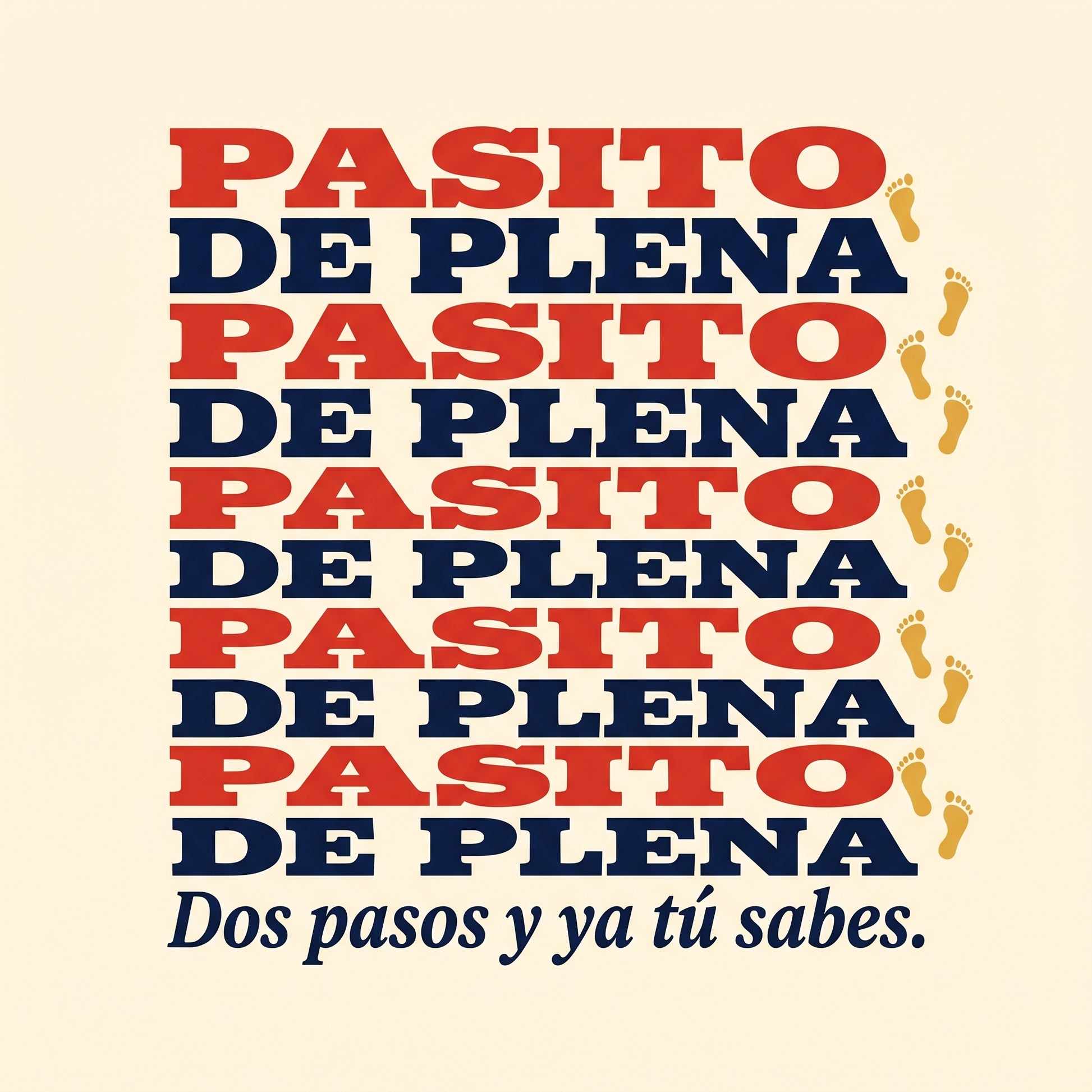 PASITO DE PLENA — design