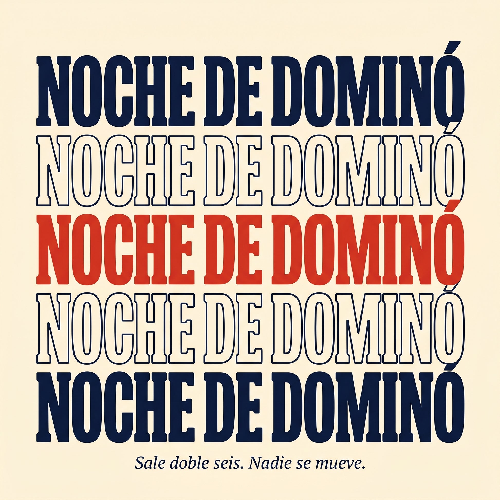 NOCHE DE DOMINÓ