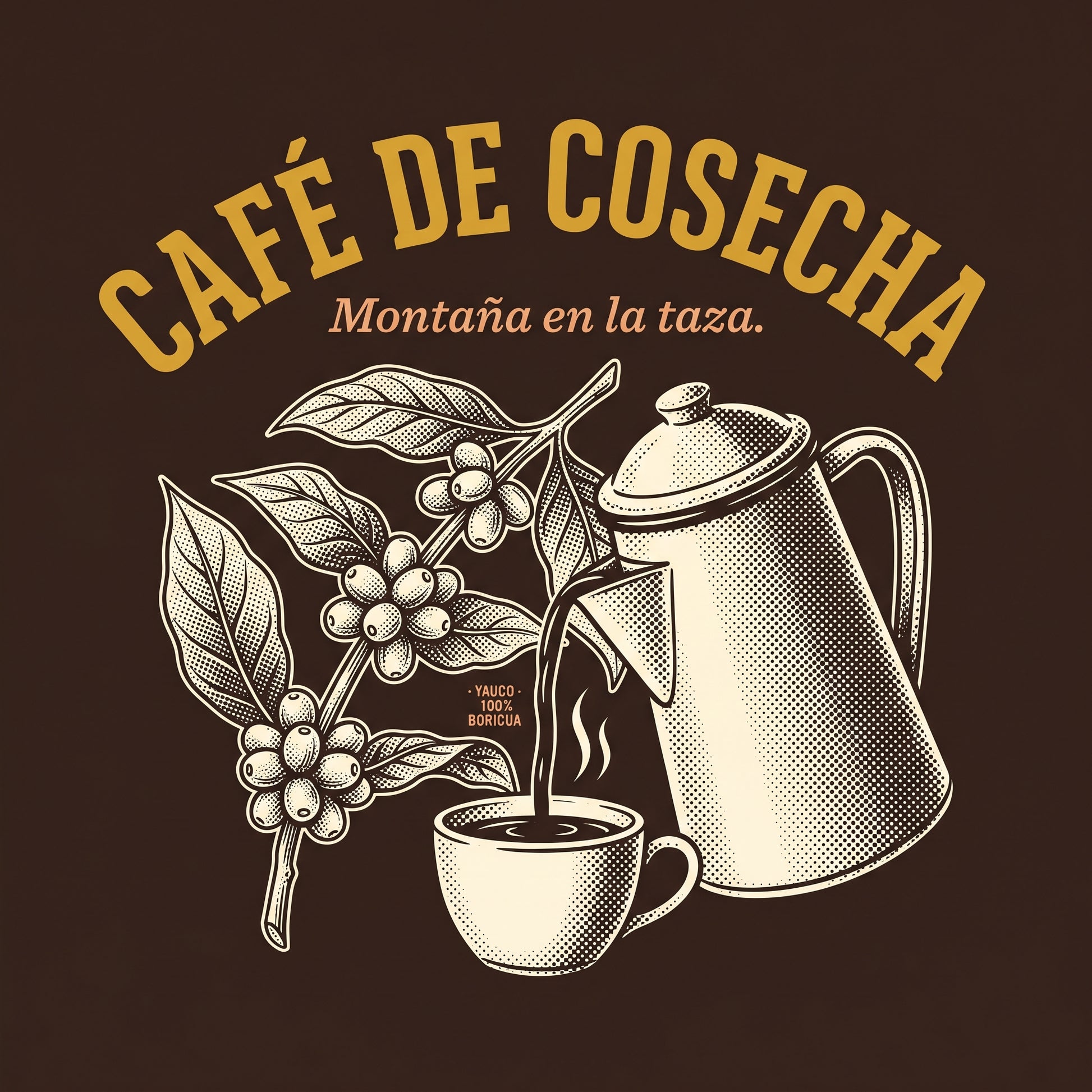 CAFÉ DE COSECHA graphic