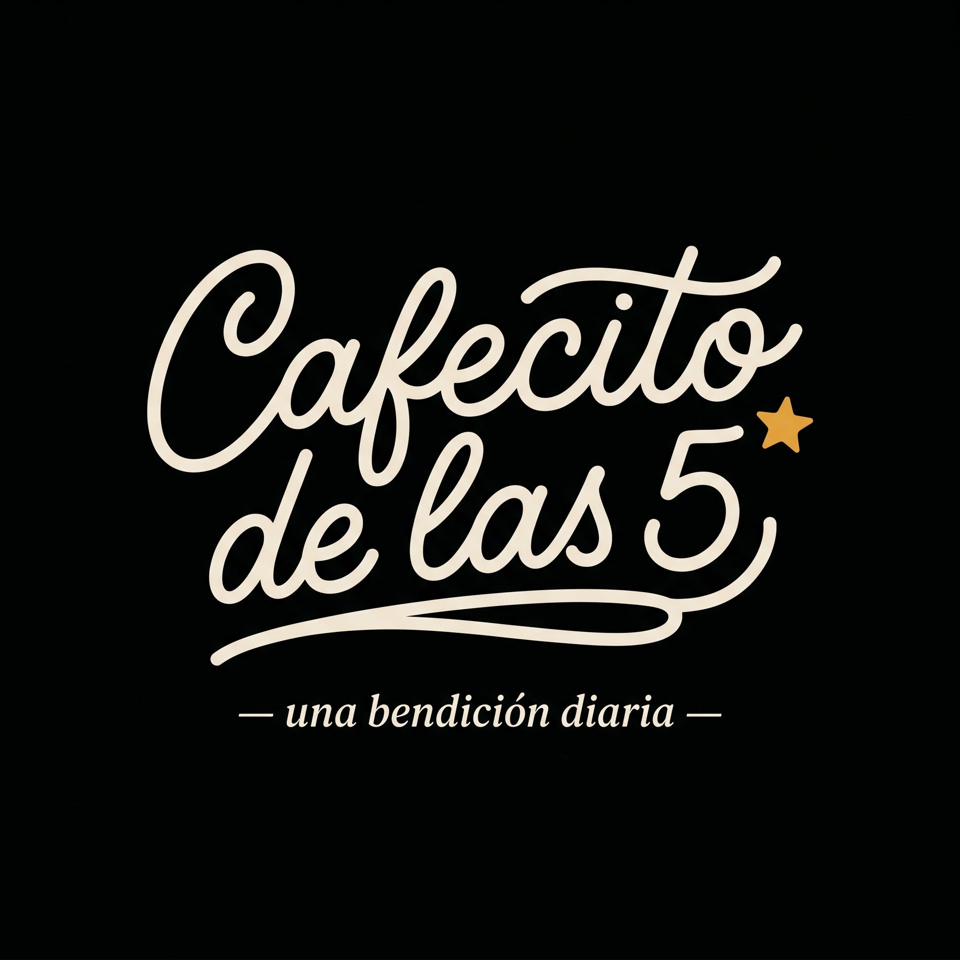 CAFECITO DE LAS 5 — design