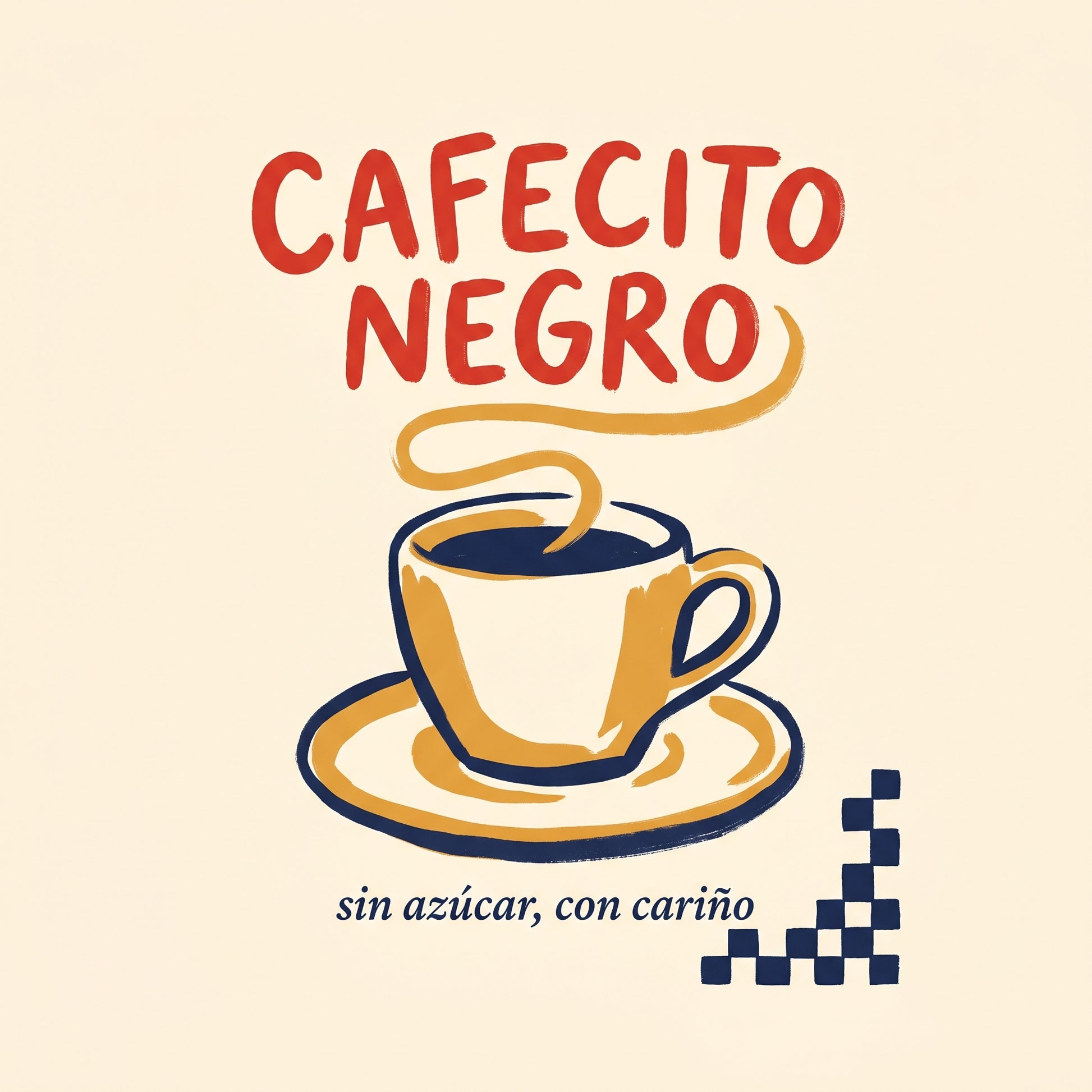 CAFECITO NEGRO — design