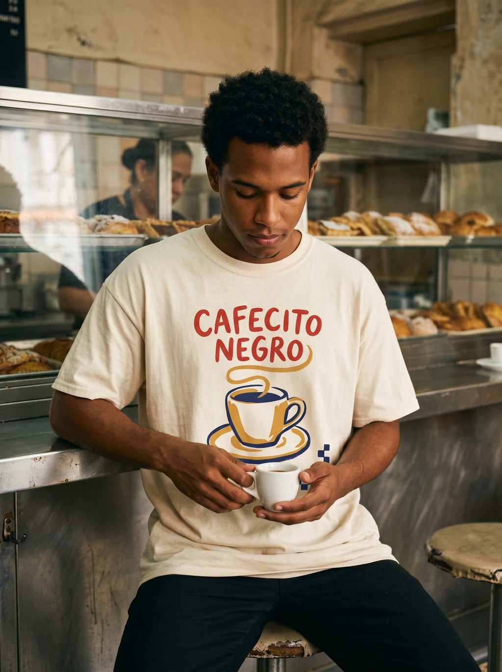CAFECITO NEGRO — on model