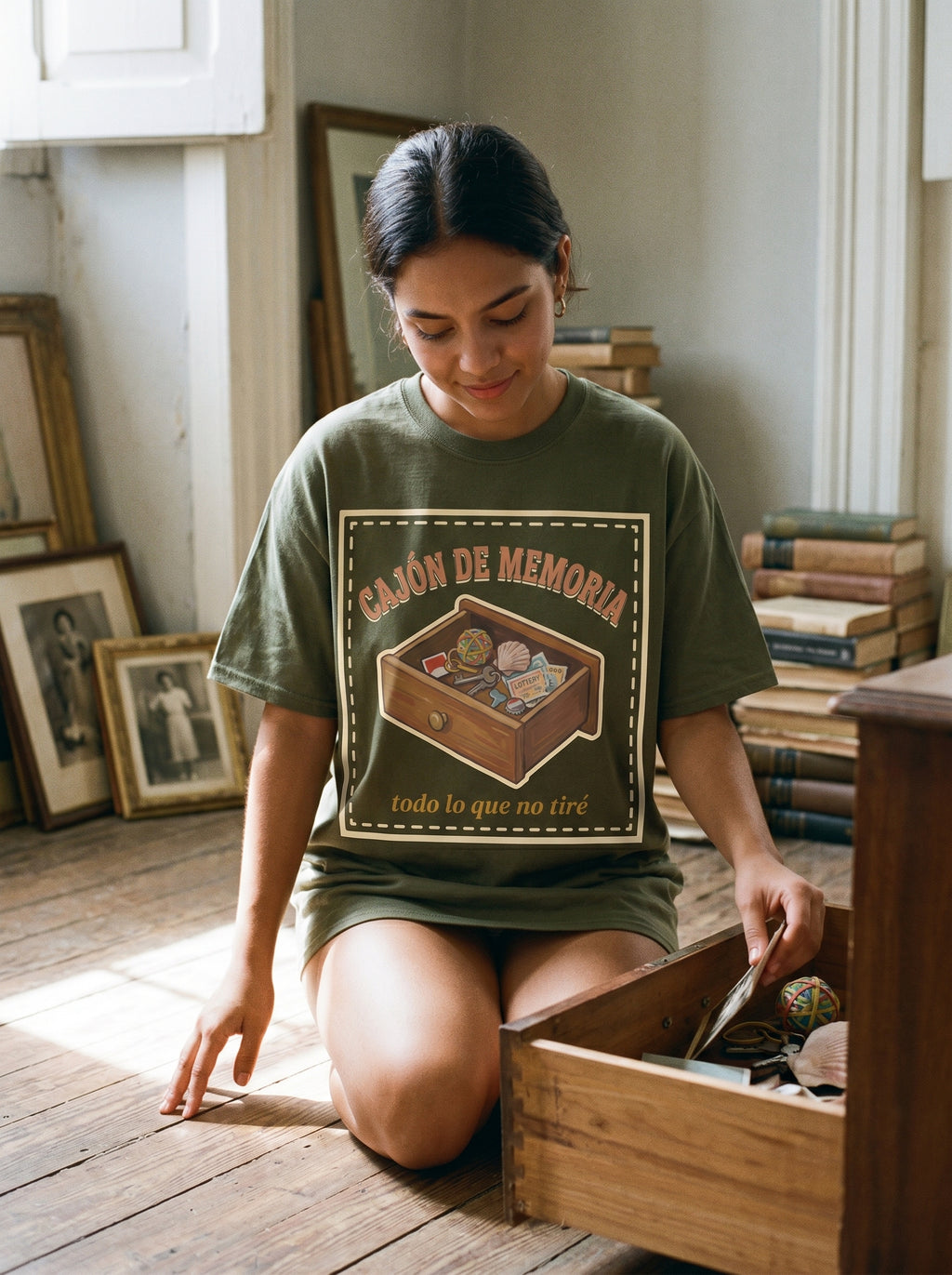 CAJÓN DE MEMORIA — on model